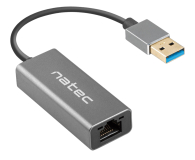 Natec KARTA SIECIOWA CRICKET USB 3.0 1X RJ45 1GB NA KABLU - 1470233 - zdjęcie 3
